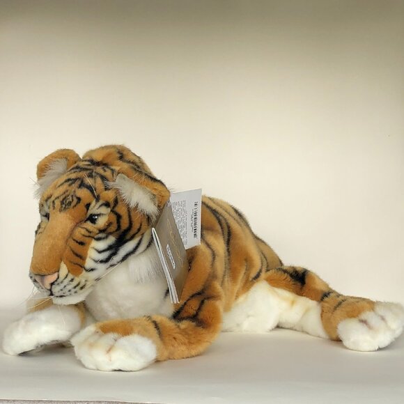 Hansa New w/Tag Handcrafted Plush Tiger Cub Hand Puppet - Picture 4 of 15